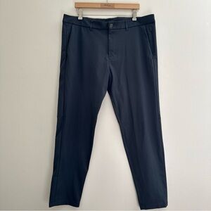 Lululemon Commission Slim Fit Chino Pants Slate Gray Mens Size 38X31